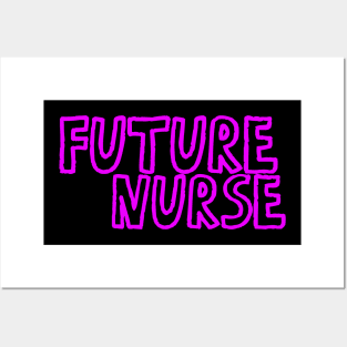 Future Nurse - Cute Pink Posters and Art